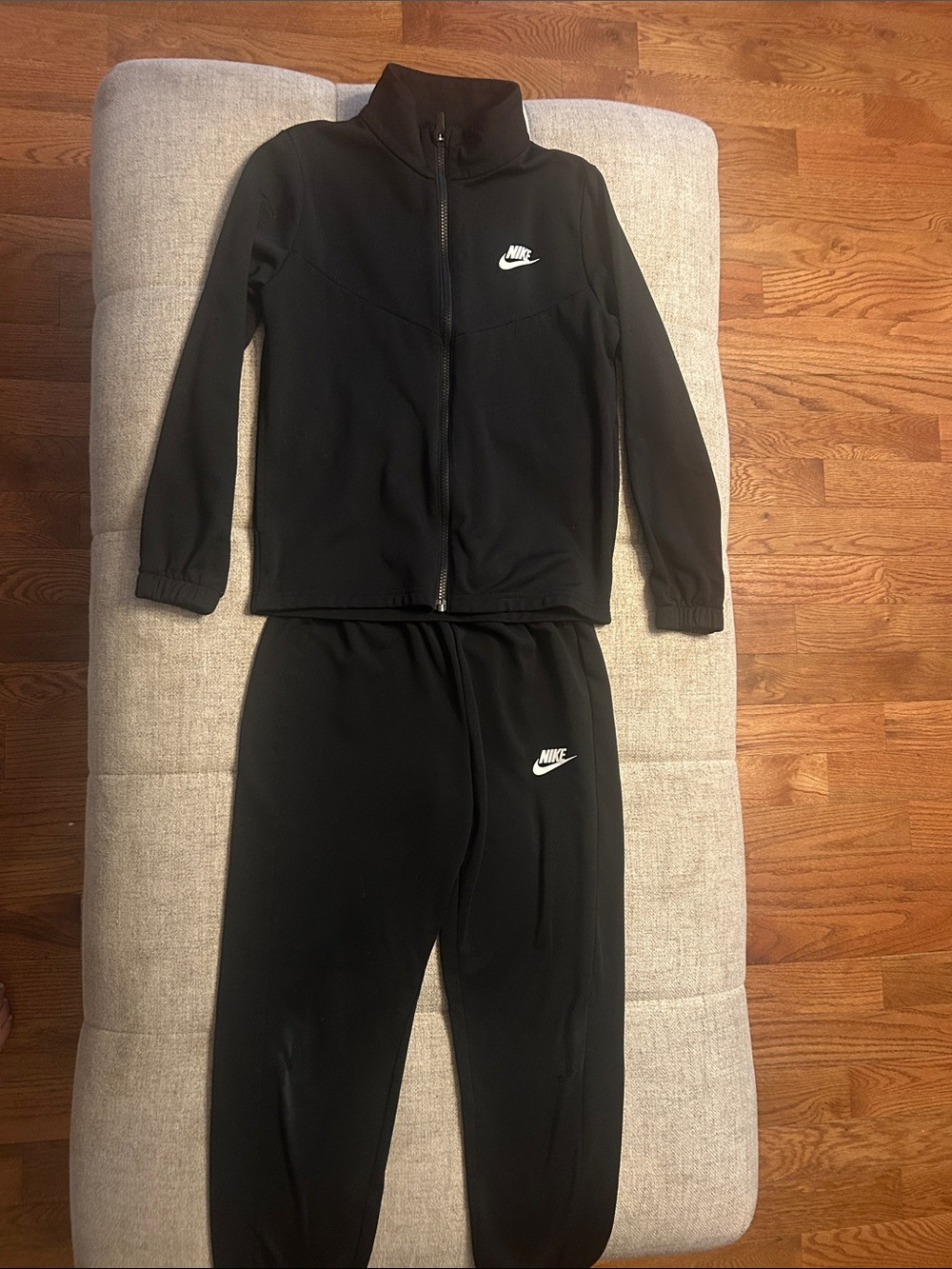 Nike Black Kids Zip Jacket & Jogger Set